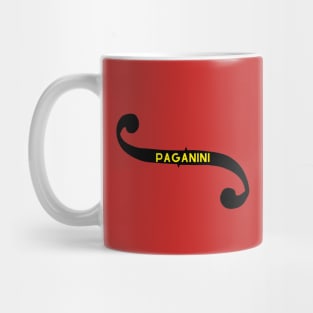 Paganini f Hole Mug